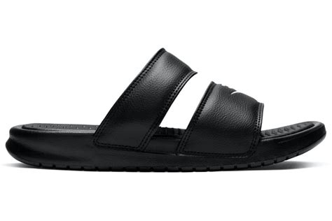 Nike Benassi Duo Ultra Black White (Women's) 